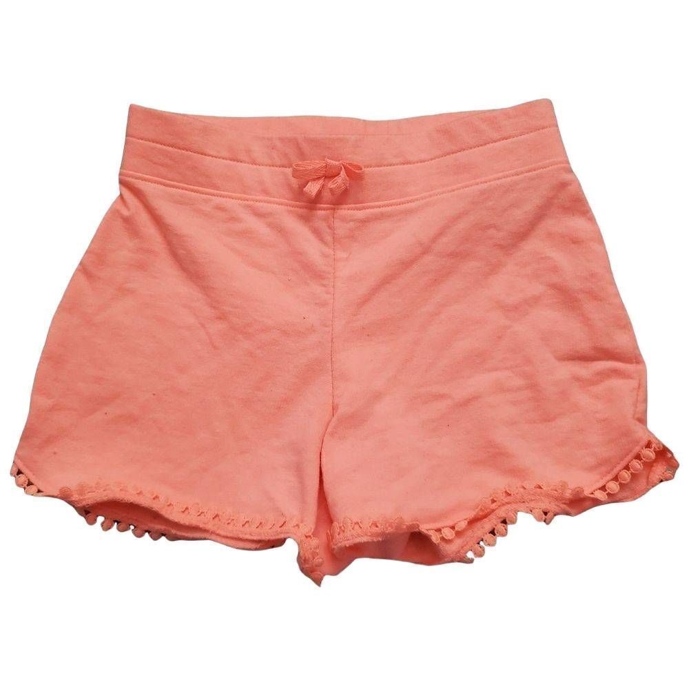 Jumping Beans Girls Coral Pull On Shorts with Dot Edging - Size 6X
